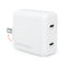 Hypergear 40W Dual Port 20W USB-C PD Wall USB-C PD/PPS Wall Charger Hub 15689
