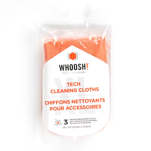 WHOOSH! 3XL Tech Cleaning Cloths for 3pk 1FGCL3COM 837296002452