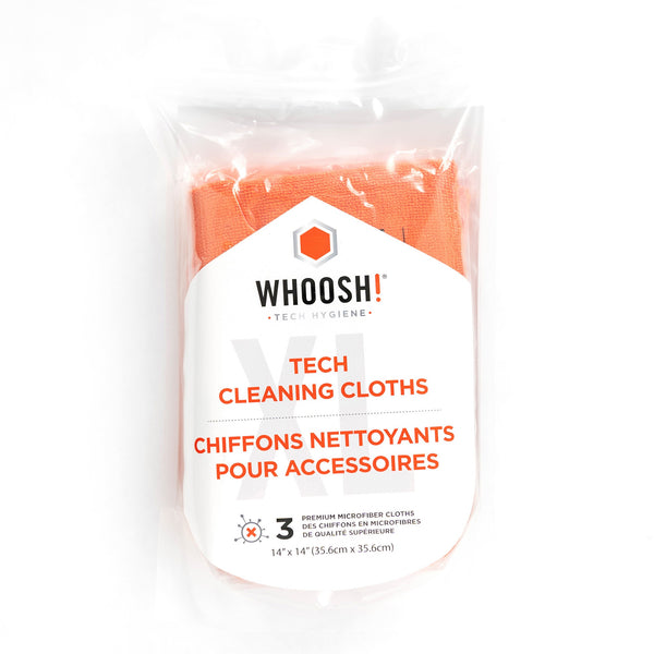 WHOOSH! 3XL Tech Cleaning Cloths for 3pk 1FGCL3COM 837296002452