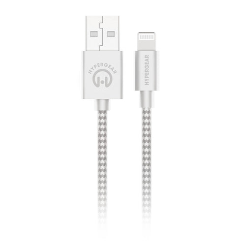 HyperGear USB-A to Lightning Braided Charge and Sync Cable 15816 633755158162