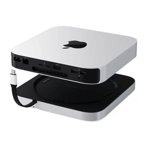 Satechi Stand & Hub - Mac Mini/Studio With NVMe SSD Enclosure STGMMSHS 810086361052