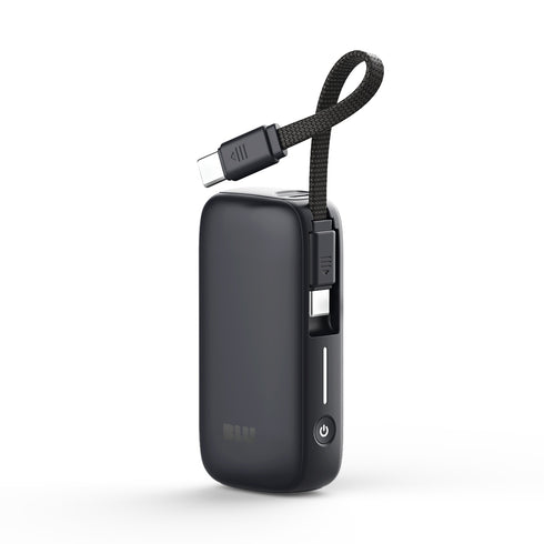 Blu Element PowerFlex 20W Power Bank w/Built-In USB-C Cable BEPB5KBK1 732442252548