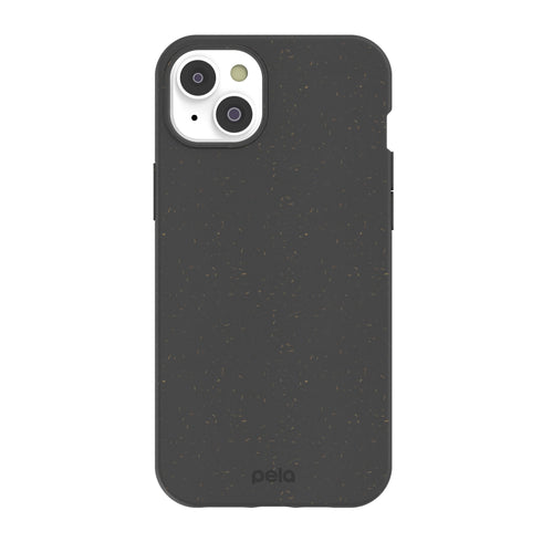 Pela Compostable Eco-Friendly Classic Case w/MagSafe module for iPhone 15 16940-IP14MAX-BLACK 670462169401