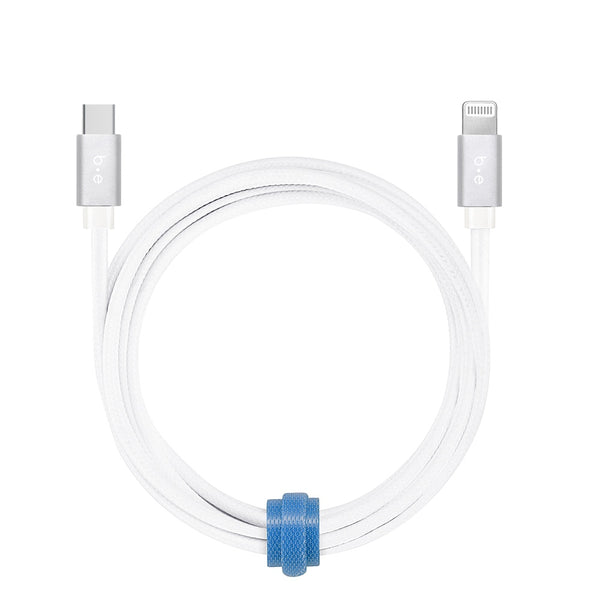 Blu Element Braided Charge/Sync USB-C to Lightning Cable BEC2CL6W 677355016460