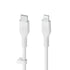 Belkin BoostCharge PRO USB-C Cable with Lightning Connector 3ft CAA009bt1MWH 745883832026