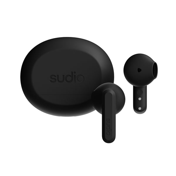 Sudio A3 True Wireless Earbuds A3BLK 817427032596