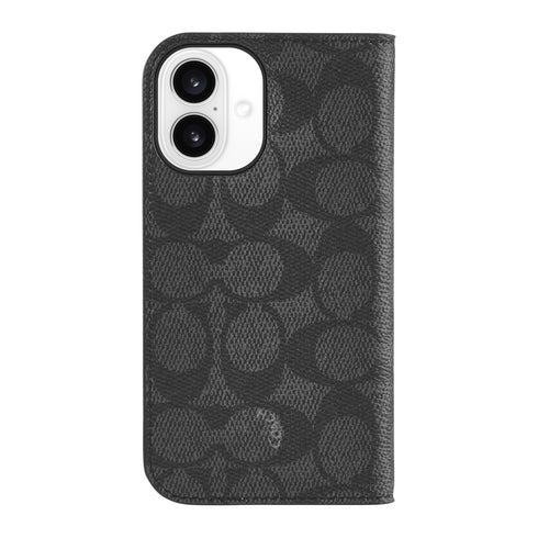 Coach Folio Signature C Case for iPhone 16 CH054150 840171739251