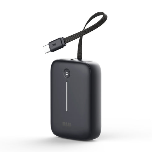 Blu Element PowerFlex 20W Power Bank w/Built-In USB-C Cable BEPB10KBK1 732442252555