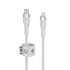 Belkin BoostCharge Pro Flex USB-C Cable with Lightning Connector CAA011bt2MWH 745883832545