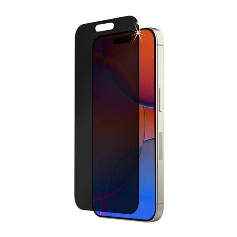 HyperGear 4-way Privacy Glass Screen Protector w/Installation Applicator Tray iPhone 17 16452