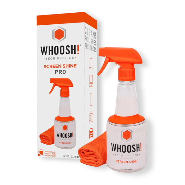 WHOOSH Screen Shine Refillable Bottle (Retail Box) for 500ml 1FG500WBOX 837296002025