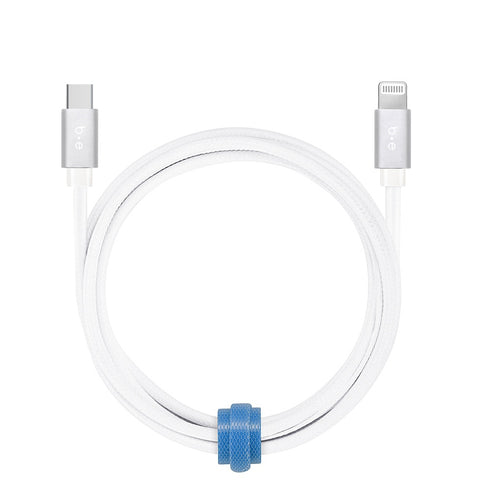 Blu Element Braided Charge/Sync USB-C to Lightning Cable BEC2L4W 677355077294