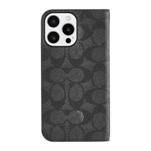 Coach Folio Signature C Case for iPhone 16 CH054156 840171739282