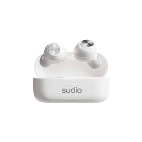 Sudio T3 Wireless Earbuds T3WHT 817427027028