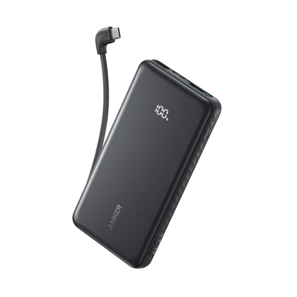 Anker 22.5W Built-In USB-C Cable Zolo Power Bank A110DH115 194644265632