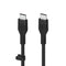 Belkin BoostCharge Flex USB-C to USB-C Cable 2.0 3ft CAB009bt1MBK 745883832231