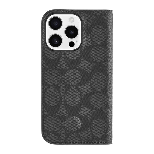 Coach Folio Signature C Case for iPhone 16 CH054152 840171739268