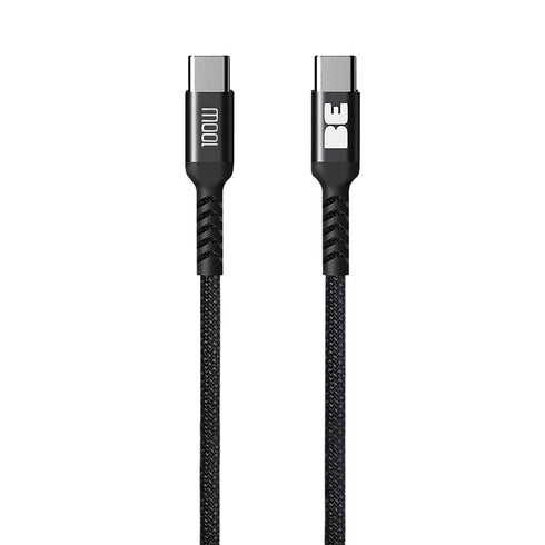 Blu Element SpeedCharge Premium Braided Cable USB-C to USB-C 100W Black BEC2C6FTB 732442249364
