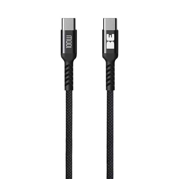 Blu Element SpeedCharge Premium Braided Cable USB-C to USB-C 100W Black BEC2C6FTB 732442249364