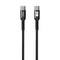 Blu Element SpeedCharge Premium Braided Cable USB-C to USB-C 100W Black BEC2C6FTB 732442249364
