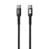 Blu Element SpeedCharge Premium Braided Cable USB-C to USB-C 100W Black BEC2C6FTB 732442249364