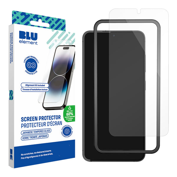 Blu Element GreenGlass Screen Protector with Installation Kit Galaxy S25 BESPIKS25FE 732442249531