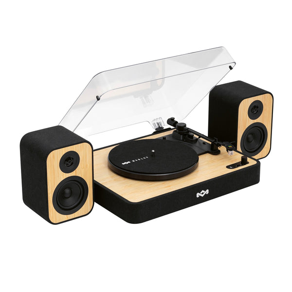 House of Marley Revolution Turntable with Bluetooth Speakers EM-JT304-SB 846885011379