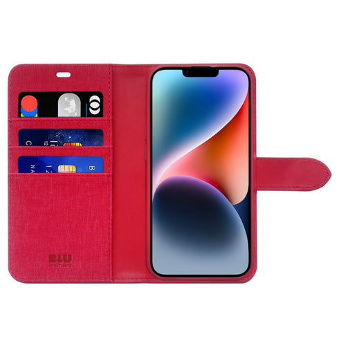 Blu Element Folio 2-in-1 Case for iPhone 16 BE2I1FIP15R 732442241023