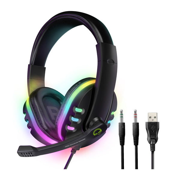 HyperGear SoundRecon RGB LED Gaming Headset 15537