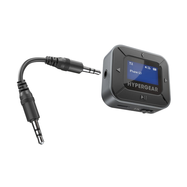 HyperGear IntelliCast Flight Wireless Audio Adapter - Transmitter + Receiver 15858