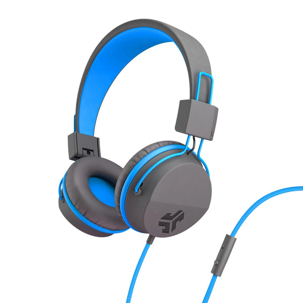 JLab JBuddies Over Ear Folding Headphones IFCHJKSTUDIORGRYBLU122 812887015424