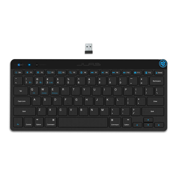 JLab Go Keyboard Wireless IFCKGOKEYBRBLK4 812887017466