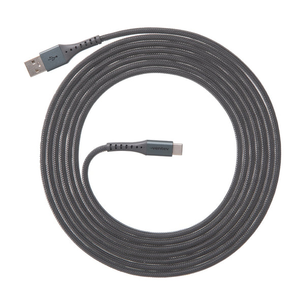 Ventev ChargeSync Alloy USB-C Cable 10ft AC10STL256519