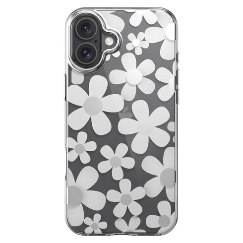 SwitchEasy Fleur 3D Case iPhone 16 SPH661268WH24 4895241126345