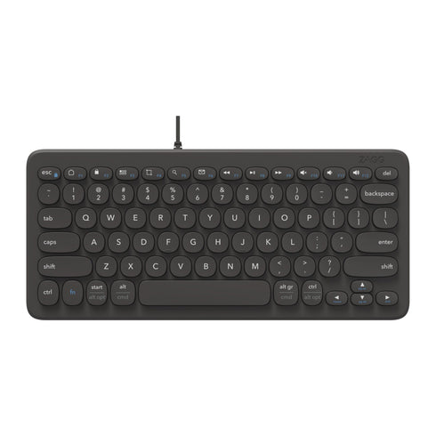 ZAGG Type-C Wired Keyboard 12inch - Black 103210889 840056175181