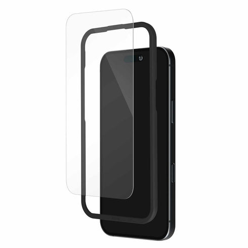 Blu Element Tempered Glass Screen Protector with Installation Kit for iPhone 16 BETGIKIP16 732442245663