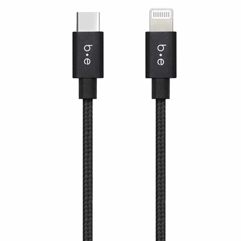 Blu Element Braided Charge/Sync USB-C to Lightning Cable BEC2CL10B 677355034082