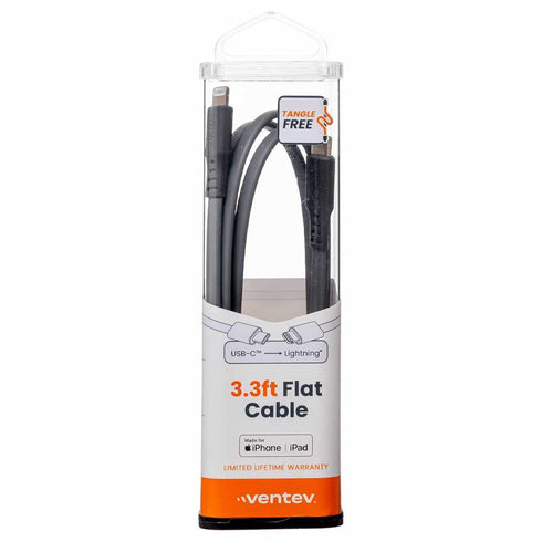 Ventev Charge/Sync USB-C to Lightning Cable 3.3ft FC3GRY256524