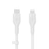 Belkin BoostCharge PRO USB-C Cable with Lightning Connector 3ft CAA009bt1MWH 745883832026