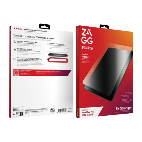 ZAGG InvisibleShield Glass Elite Screen Protector for iPad Pro 200116281 840390311764