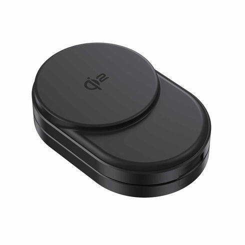 Blu Element Qi2 3-in-1 Foldable Wireless Charging Stand 15W MagSafe-Compatible BEWCQi23IN1F 732442248459