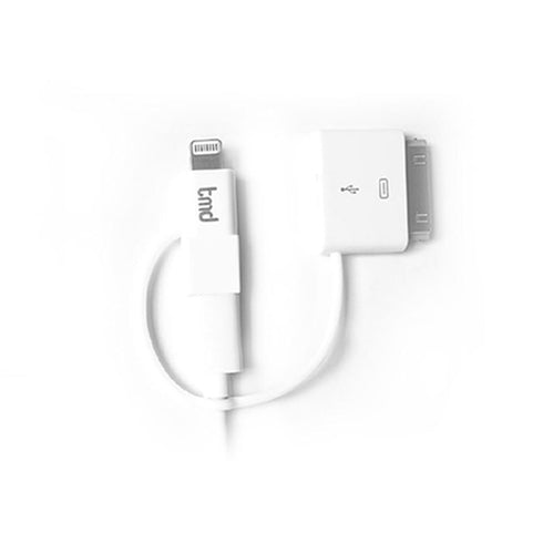 tmd Trident Charger 1.2M 30p/lightning/mUSB CA4L-01WH 683405221890