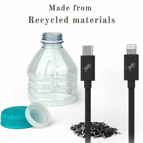 Nimble PowerKnit 1 meter USB-C to Lightning NBUSBCLTG1MWHT