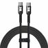Blu Element SpeedCharge Premium Braided Cable USB-C to USB-C 100W Black BEC2C6FTB 732442249364