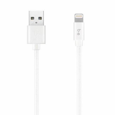 Blu Element Braided Charge/Sync Lightning to USB-A Cable B4MFIWH 757347730779