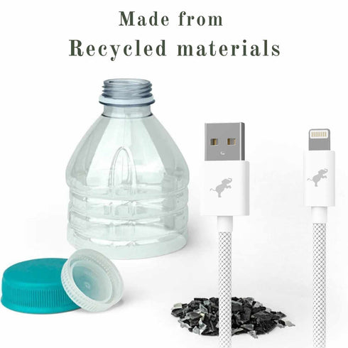 Nimble PowerKnit 2 meter USB-A to Lightning NBUSBALTG2MBLK