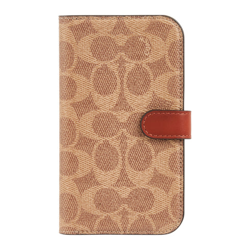 Coach Folio Signature C Case for iPhone 15 Sereis CH052692 840171733983