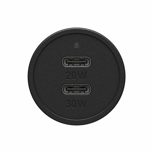 OtterBox Dual USB Premium Fast Charge Car Charger PD 30W + PD 20W 7881012 840304706372