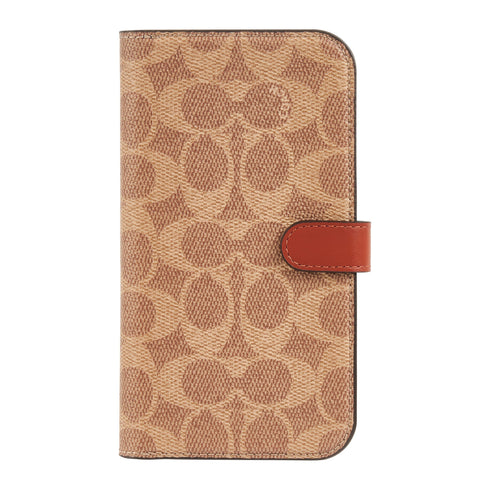 Coach Folio Signature C Case for iPhone 15 Sereis CH052722 840171734133