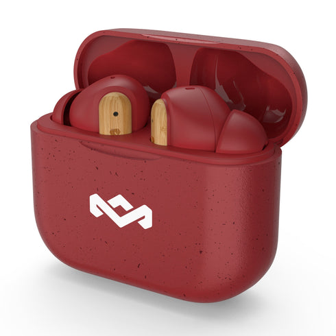 House of Marley Little Bird True Wireless TWS Earbuds EM-JE123-RD 846885011553